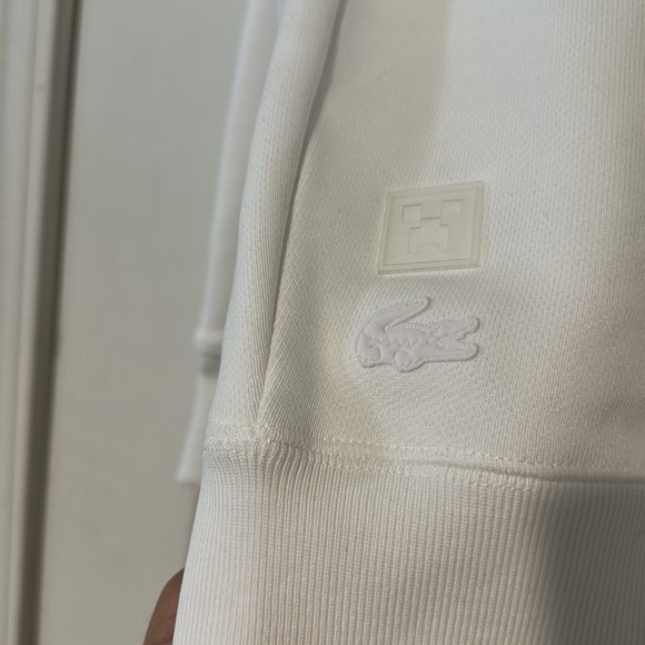 NWT Unisex Lacoste Minecraft white hoodie - Picture 3 of 12